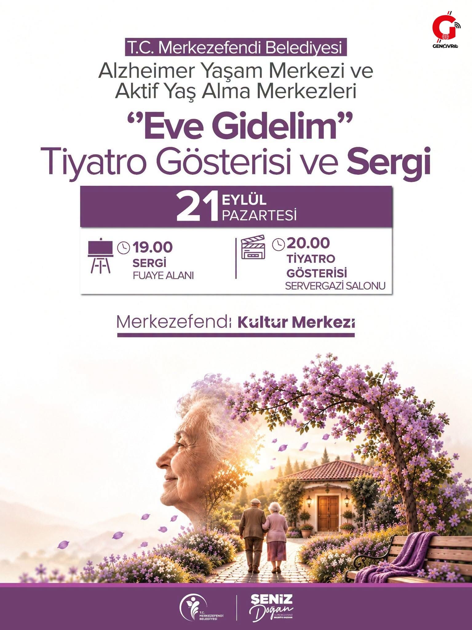 Merkezefendi’de Alzheimer ve aktif yaş alma merkezlerinden anlamlı etkinlik