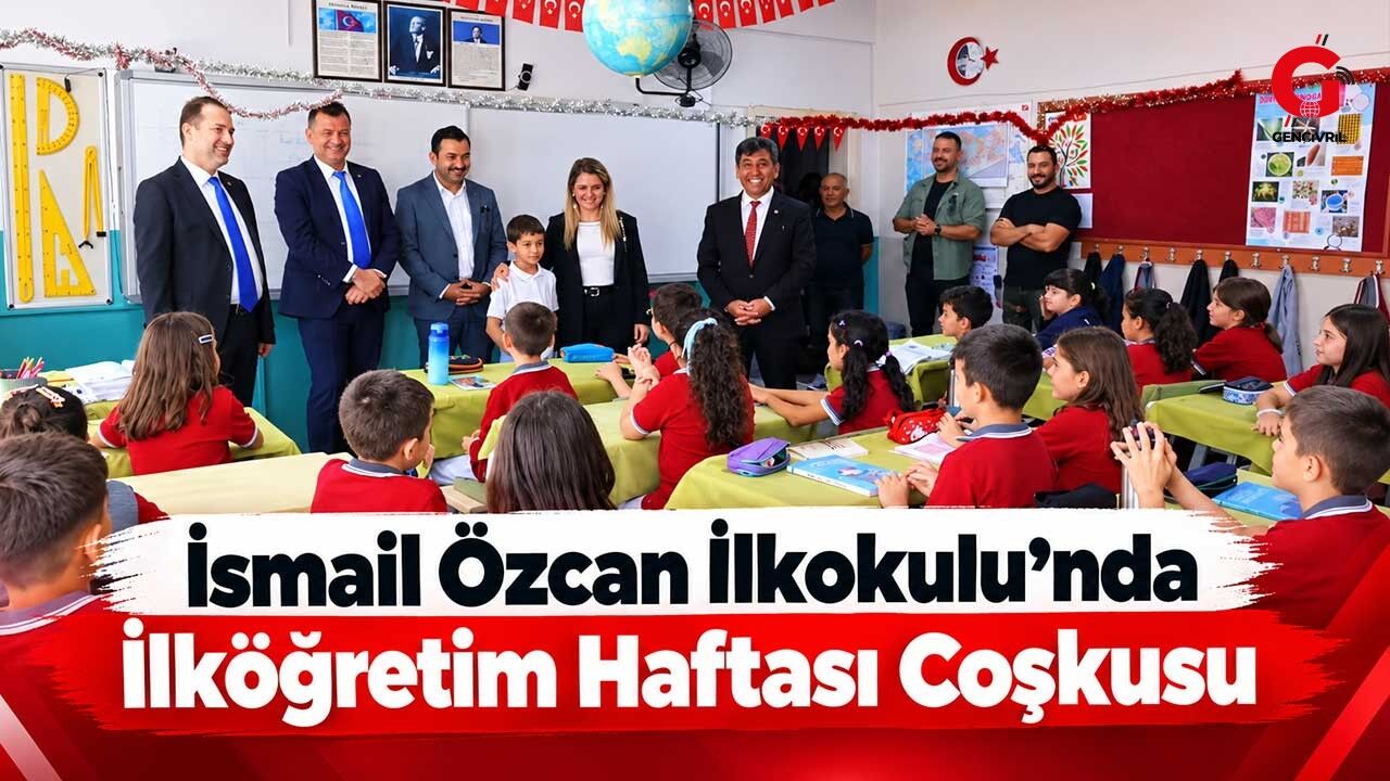 İsmail Özcan İlkokulu’nda İlköğretim Haftası coşkusu