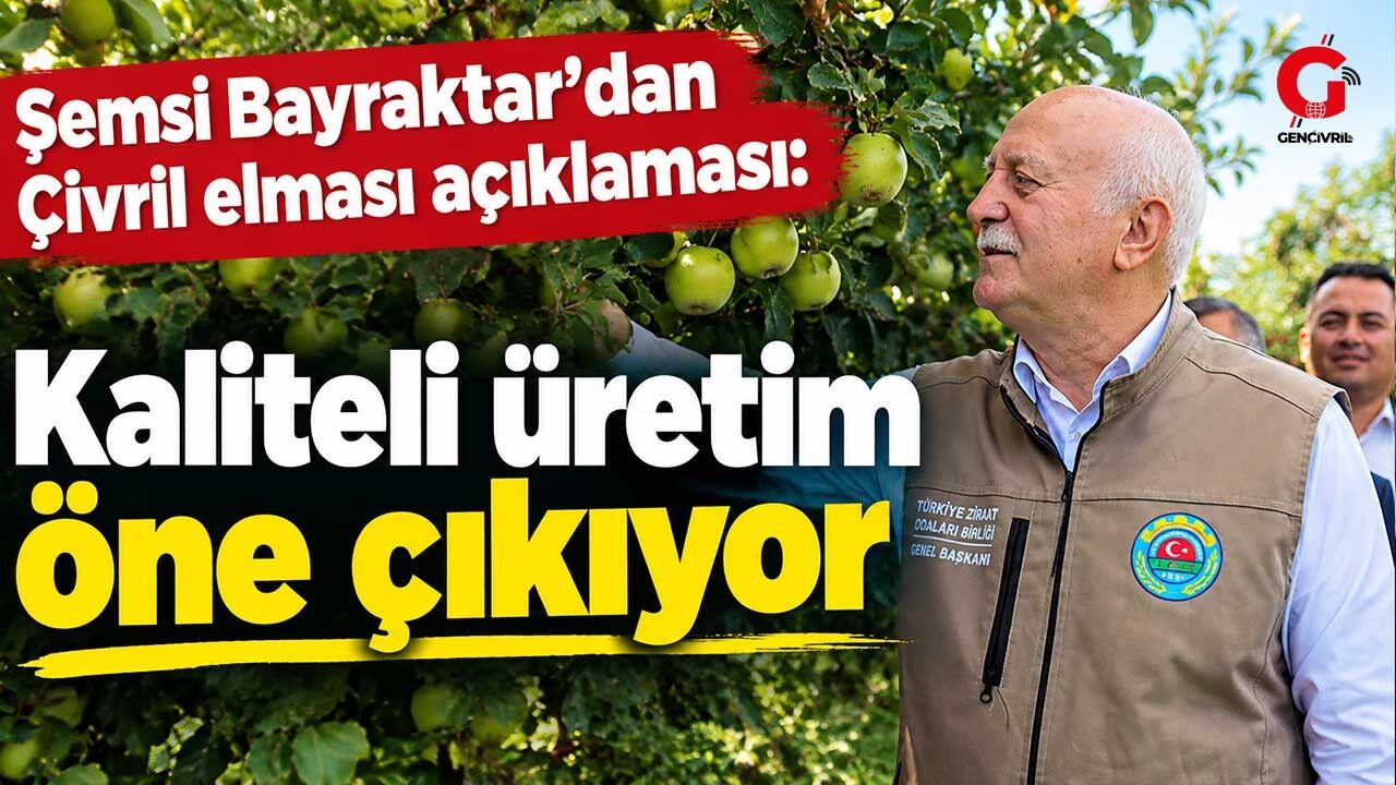 Şemsi Bayraktar’dan Çivril elması açıklaması: Kaliteli üretim öne çıkıyor
