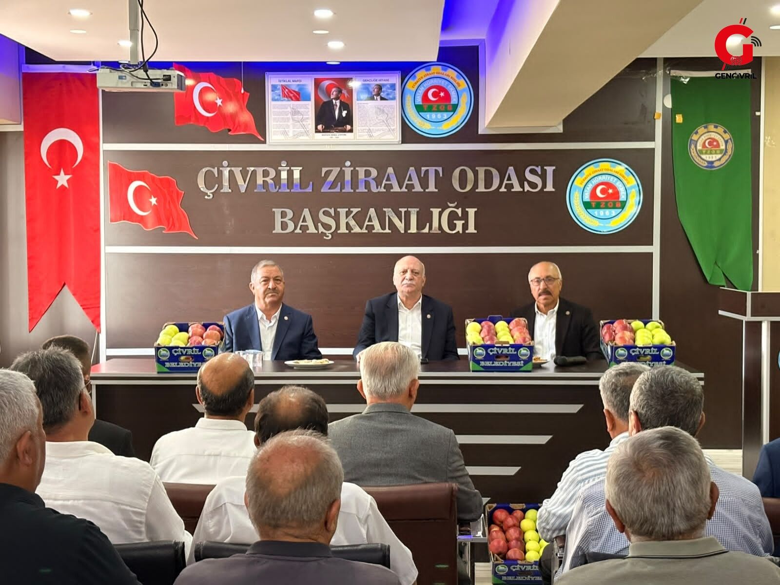 Mehmet Özkul Çivril’de Çiftçinin Sorunlarını Gündeme Taşıdı