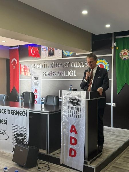 Add Genel Başkanı Hüsnü Bozkurt Çivril Konferans