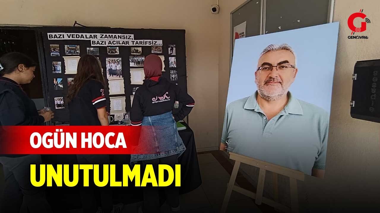 Ogün Öğretmen İçin Anma Düzenlendi