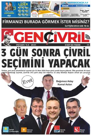 Genç Çivril Gazetesi 28 Mart 2024