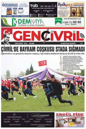 Genç Çivril Gazetesi 20 Mayıs 2024