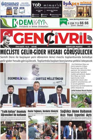 Genç Çivril Gazetesi 6 Mayıs 2024