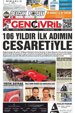 Genç Çivril Gazetesi 22 Mayıs 2025