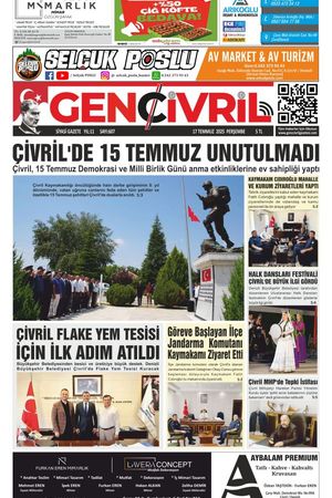 Genç Çivril Gazetesi 17 Temmuz 2025