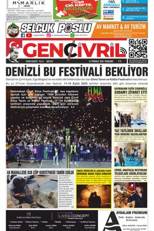 Genç Çivril Gazetesi 31 Temmuz 2025