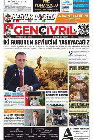 Genç Çivril Gazetesi 28 Ağustos 2025