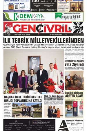 Genç Çivril Gazetesi 6 Ekim 2025