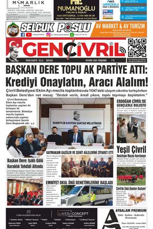 Genç Çivril Gazetesi 9 Ekim 2025
