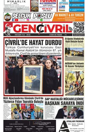Genç Çivril Gazetesi 13 Kasım 2025