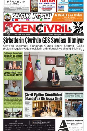 Genç Çivril Gazetesi 11 aralık 2025