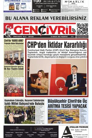 Genç Çivril Gazetesi 15 Aralık 2025