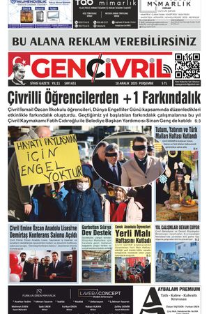 Genç Çivril Gazetesi 18 Aralık 2025