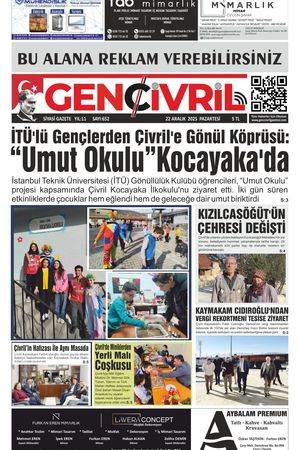 Genç Çivril Gazetesi 22 Aralık 2025