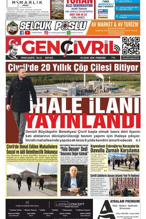 Genç Çivril Gazetesi 1 Ocak 2026