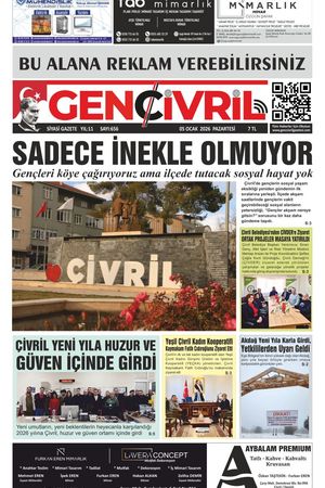 Genç Çivril Gazetesi 5 Ocak 2026