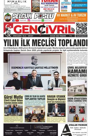 Genç Çivril Gazetesi 8 Ocak 2026