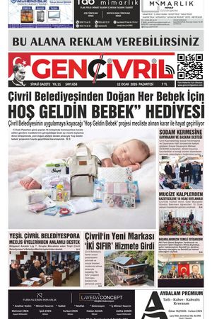 Genç Çivril Gazetesi 12 Ocak 2026