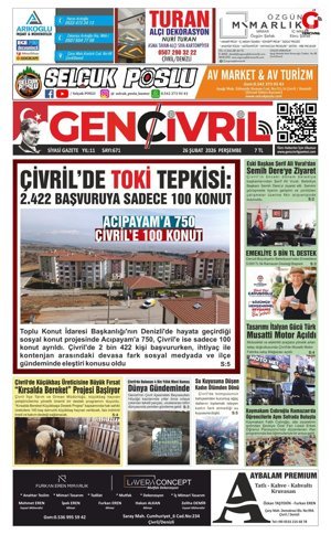 Genç Çivril Gazetesi 26 Şubat 2026