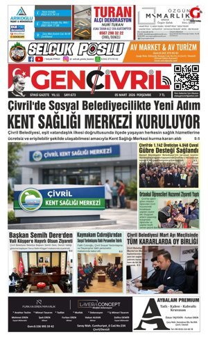 Genç Çivril Gazetesi 5 Mart 2026