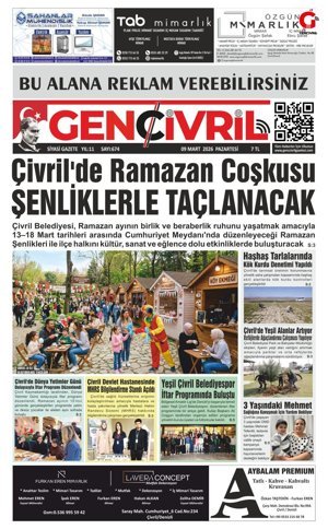 Genç Çivril Gazetesi 9 Mart 2026