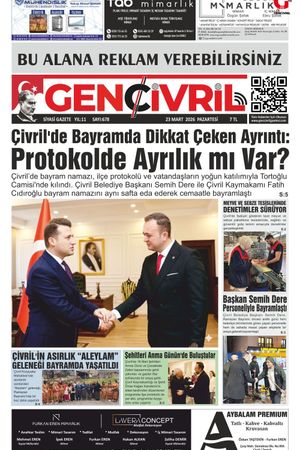 Genç Çivril Gazetesi 23 Mart 2026