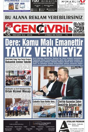 Genç Çivril Gazetesi 13 Temmuz 2026 (710)