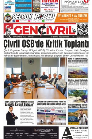 Genç Çivril Gazetesi 23 Temmuz 2026 (713)
