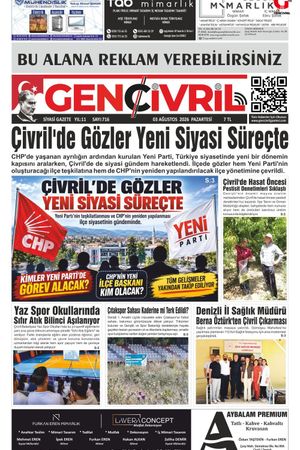 Genç Çivril Gazetesi 3 Ağustos 2026 (716)