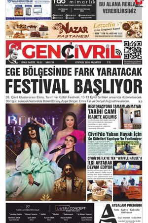 Genç Çivril Gazetesi 07 Eylül 2026 (726)