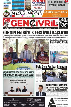 Genç Çivril Gazetesi 10 Eylül 2026 (727)
