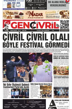 Genç Çivril Gazetesi 14 Eylül 2026 (728)