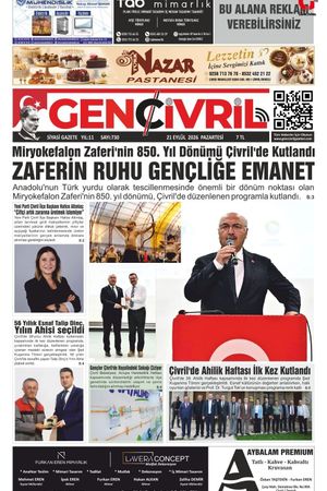 Genç Çivril Gazetesi 21 Eylül 2026 (730)