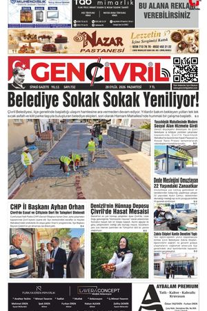 Genç Çivril Gazetesi 28 Eylül 2026 (732)