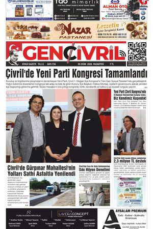 Genç Çivril Gazetesi 5 Ekim 2026 (734)